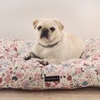 Cama para perros y gatos gruesa y acolchada 100% algodón antimanchas para mascotas 0120-52