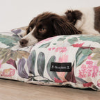 Cama para perros y gatos gruesa y acolchada 100% algodón antimanchas para mascotas 0318-105 Red