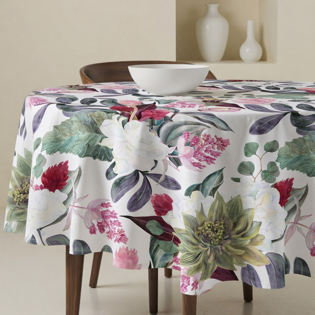 Mantel redondo antimanchas 0318-105