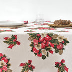 Mantel impermeable antimanchas algodón-lurex Nativitatis 1 Oro