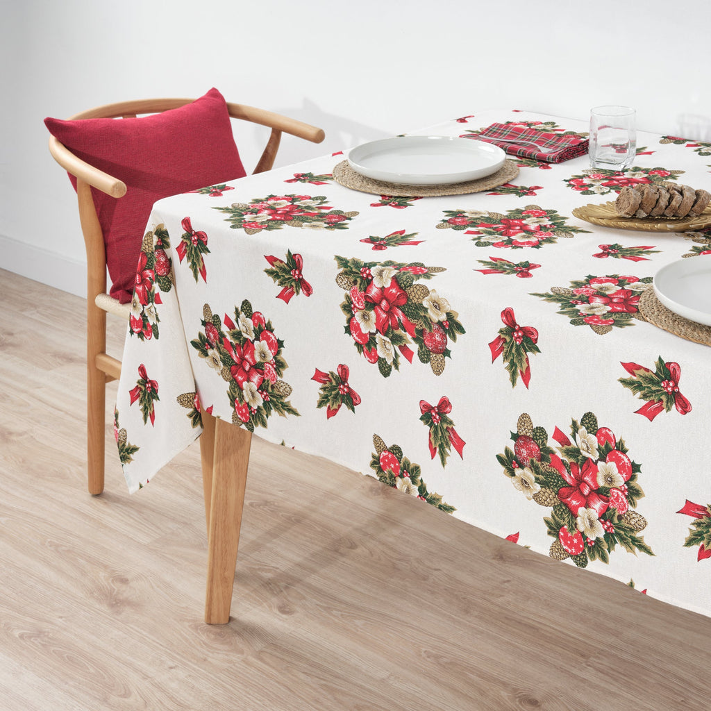 Mantel impermeable antimanchas algodón-lurex Nativitatis 1 Oro