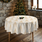 Mantel redondo antimanchas Merry Christmas 72-100