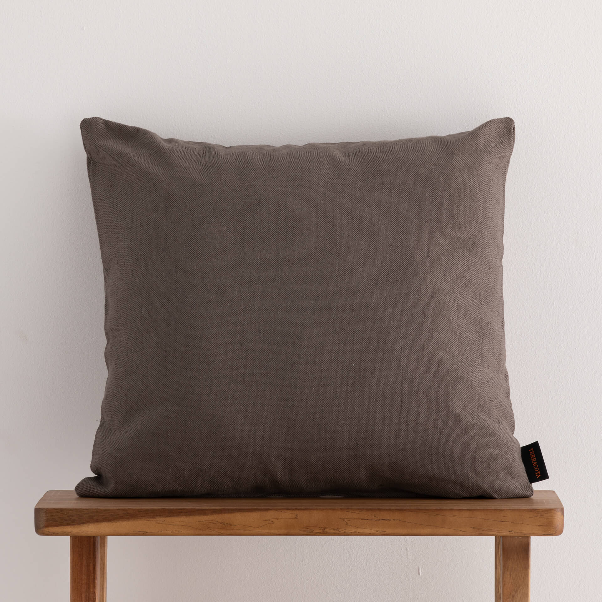 Funda de cojín jacquard Cascai Anthracite