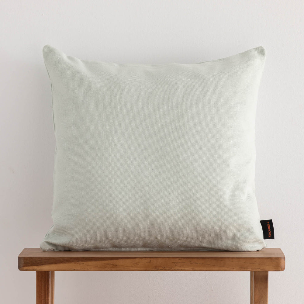 Jacquard-Kissenbezug Cascai Mintgrün