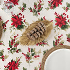 Mantel impermeable antimanchas algodón-lurex Nativitatis 3 Oro