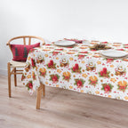 Mantel impermeable antimanchas algodón-lurex Nativitatis 4 Oro