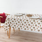Mantel impermeable antimanchas algodón-lurex Nativitatis 2 Oro