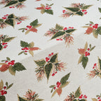 Mantel impermeable antimanchas algodón-lurex Nativitatis 2 Oro