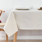Mantel impermeable antimanchas algodón-lurex Crudo Oro