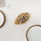 Mantel impermeable antimanchas algodón-lurex Crudo Oro