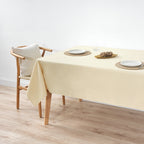 Mantel impermeable antimanchas algodón-lurex Beig Oro