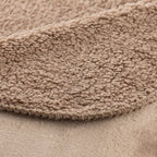 Manta Reversible Sedalina & Sherpa – Extra Suave, Gruesa y Ultra Acogedora Taupe