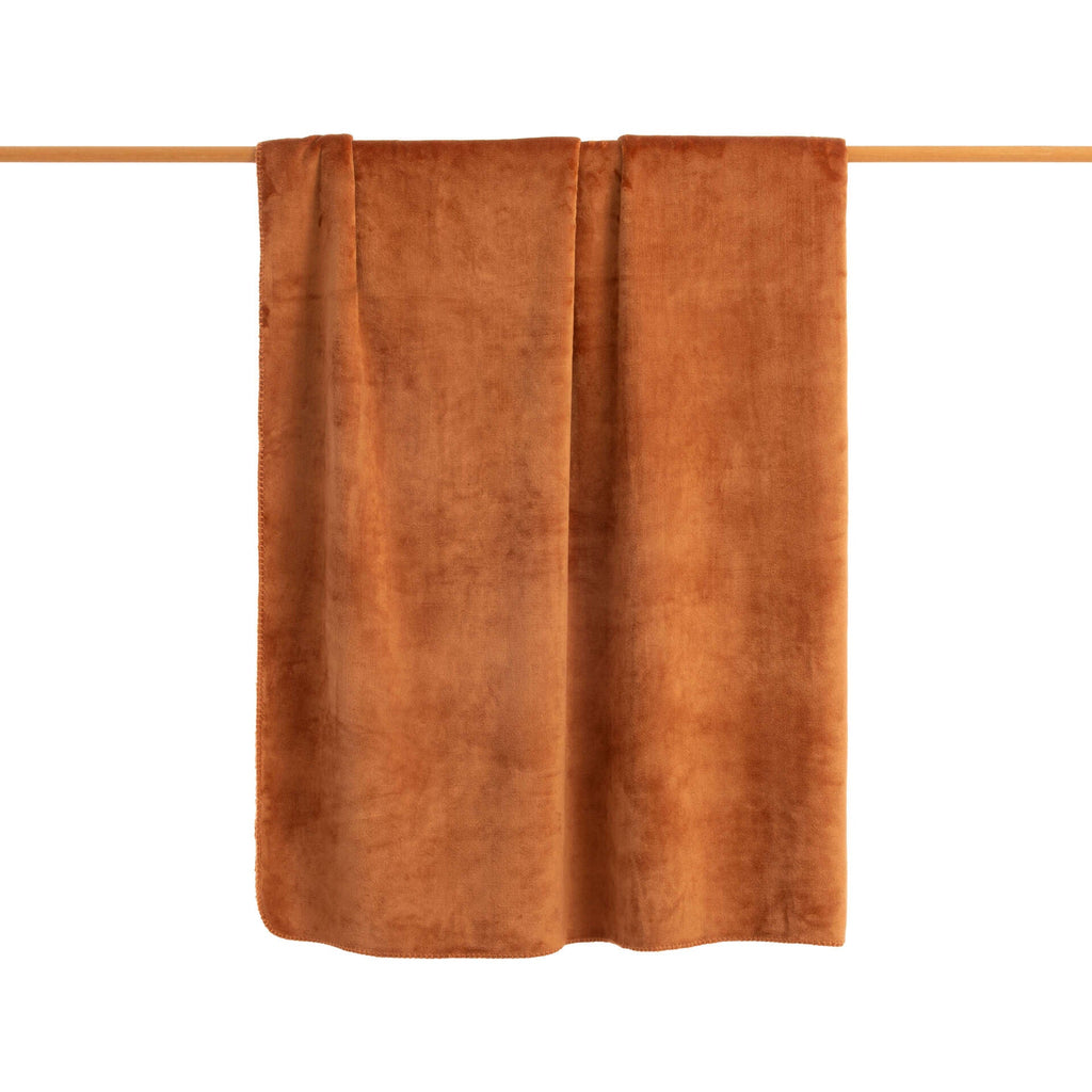 Manta Reversible Sedalina & Sherpa – Extra Suave, Gruesa y Ultra Acogedora Brung Orange