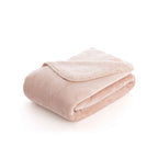 Manta Reversible Sedalina & Sherpa – Extra Suave, Gruesa y Ultra Acogedora Light Pink