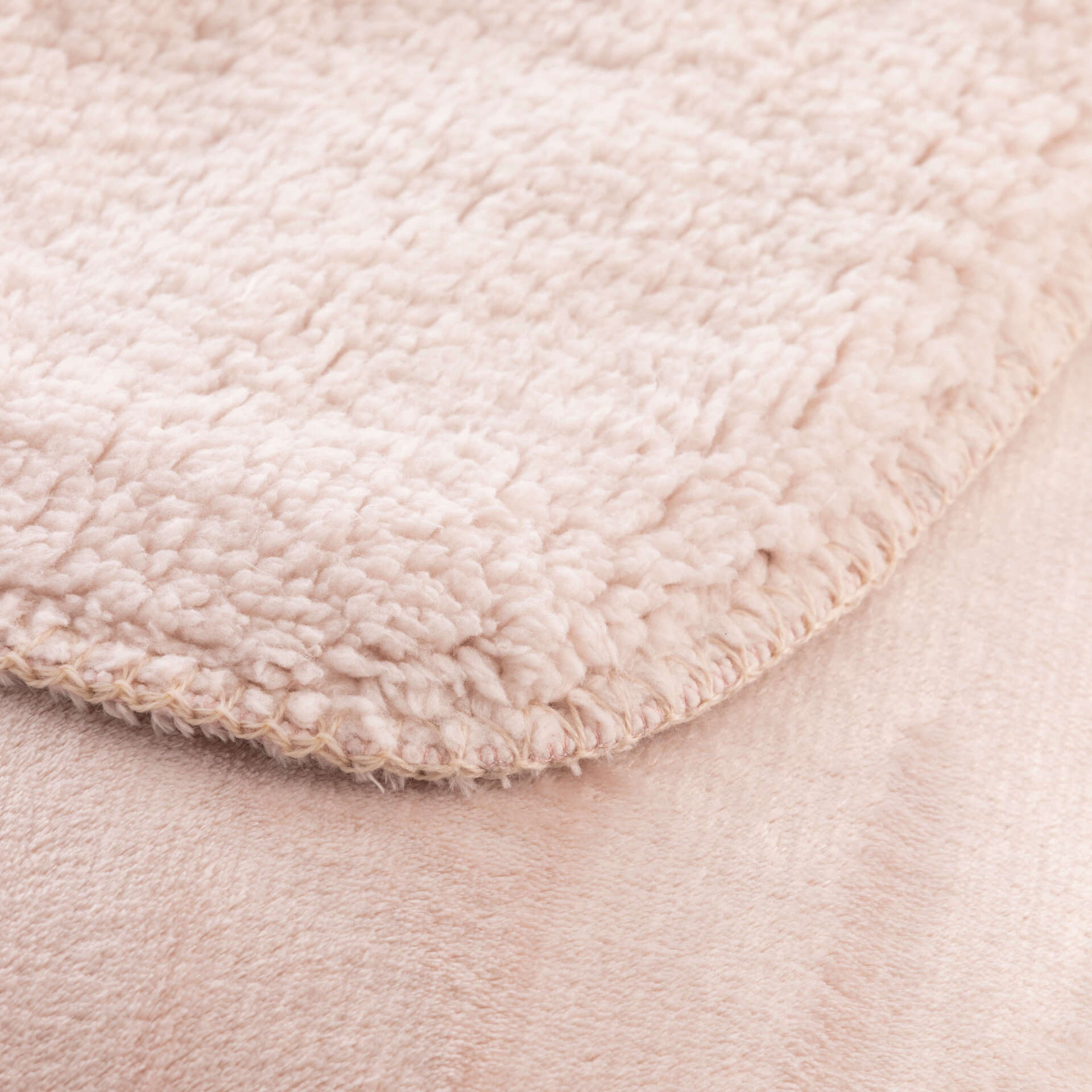 Manta Reversible Sedalina & Sherpa – Extra Suave, Gruesa y Ultra Acogedora Light Pink