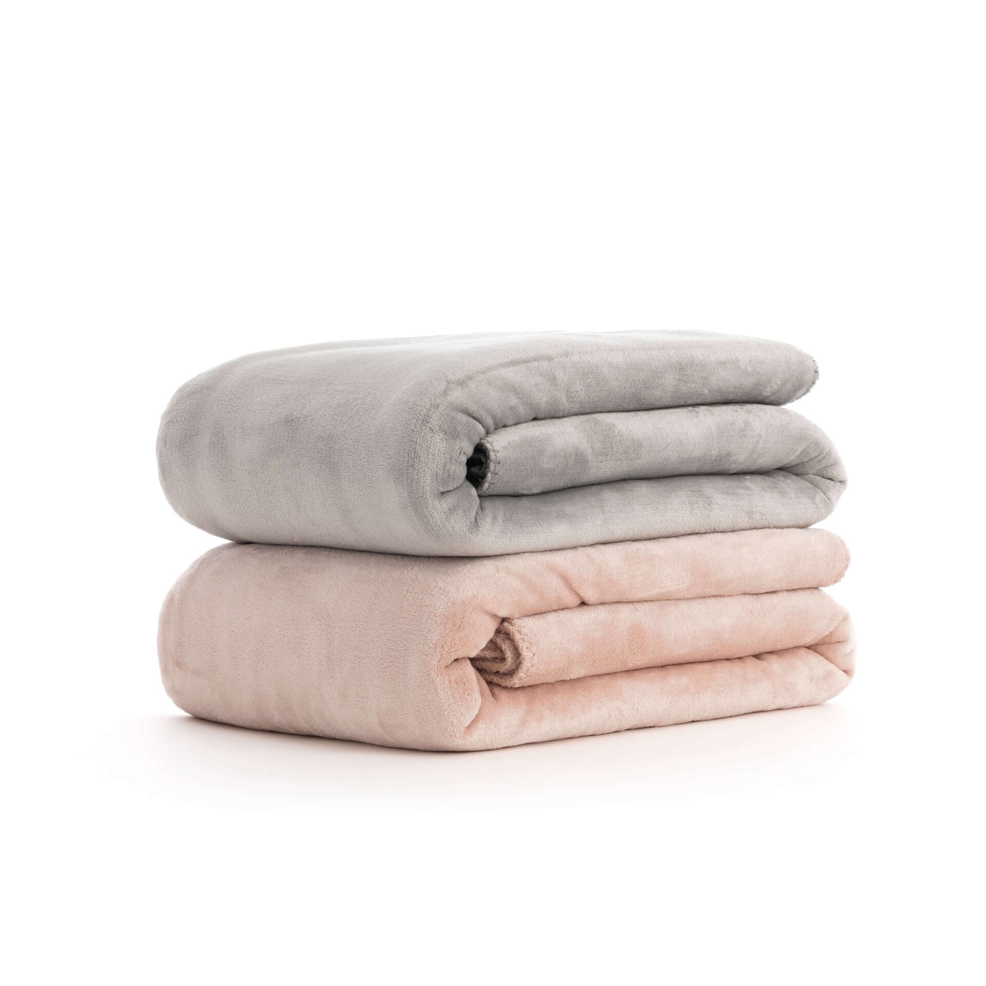 Manta Reversible Sedalina & Sherpa – Extra Suave, Gruesa y Ultra Acogedora Light Pink