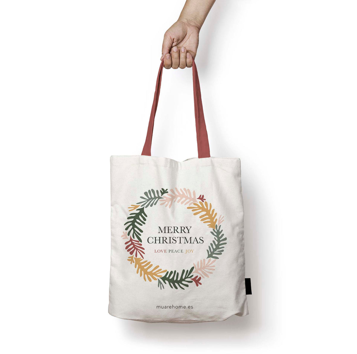 Tote Bag aus 100 % Baumwolle Merry Christmas 84