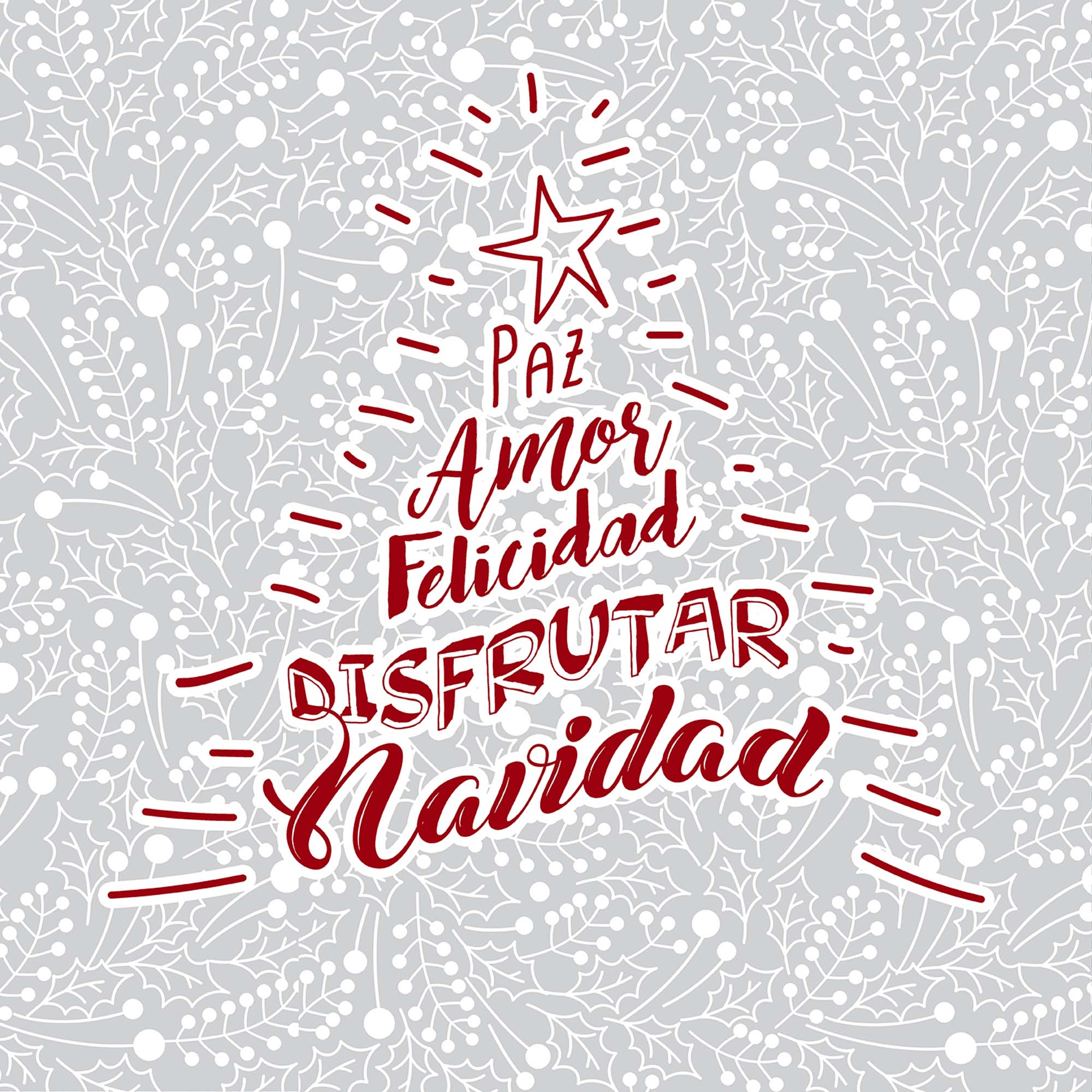 Funda de cojín 100% algodón Laponia 30 50x50 cm