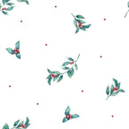 Servilletas 100% algodón pack de 2 unidades White Christmas 2