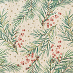 Mantel de tela Merry Christmas 30 Lurex