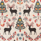 Mantel de tela Merry Christmas 43 Lurex