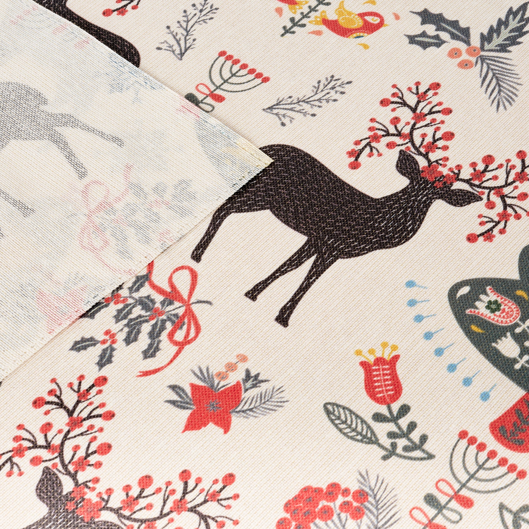 Mantel de tela Merry Christmas 43 Lurex