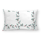 Funda de cojín terciopelo White Christmas 1 30x50 cm