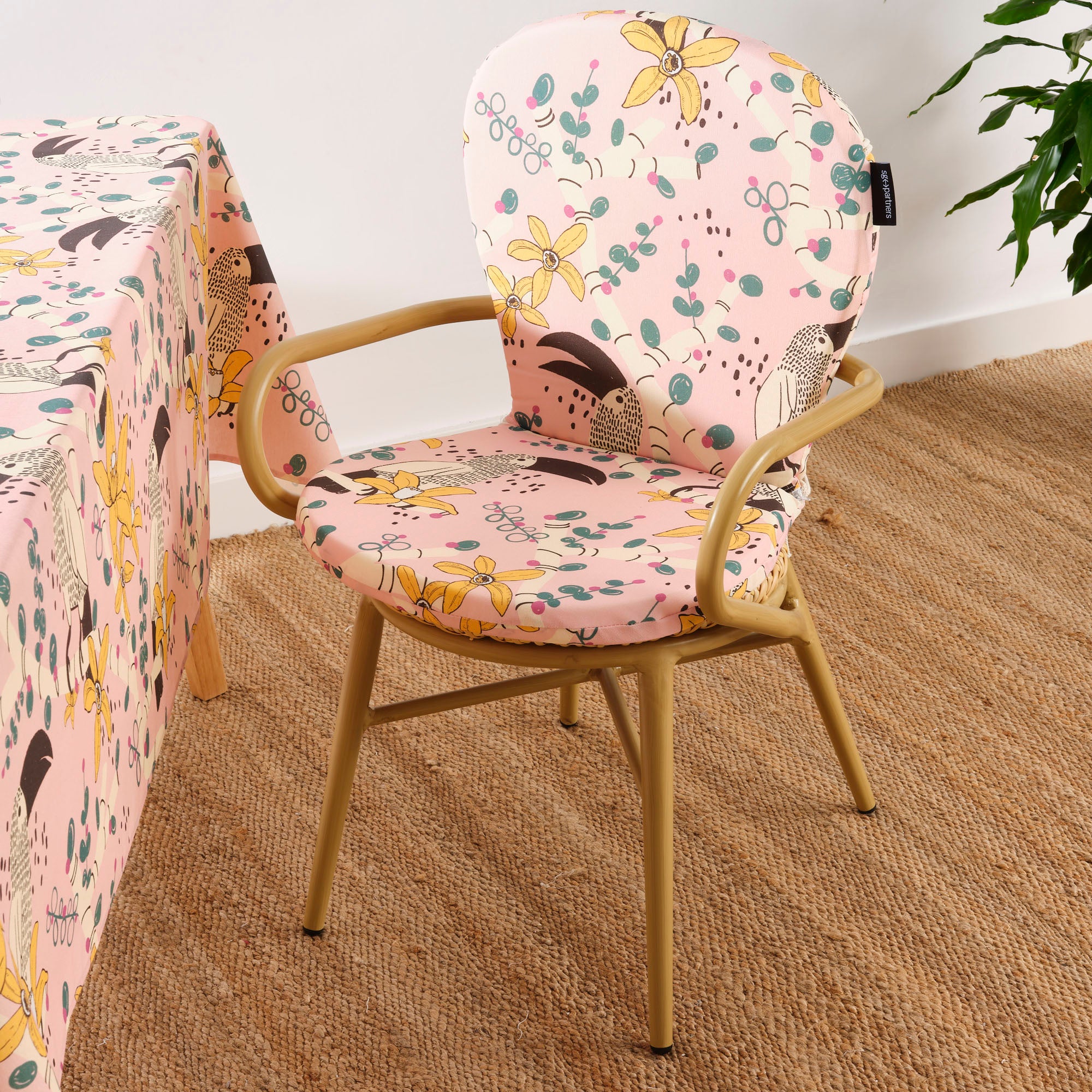 Cojín para silla de exterior 0120-409 48x90 cm
