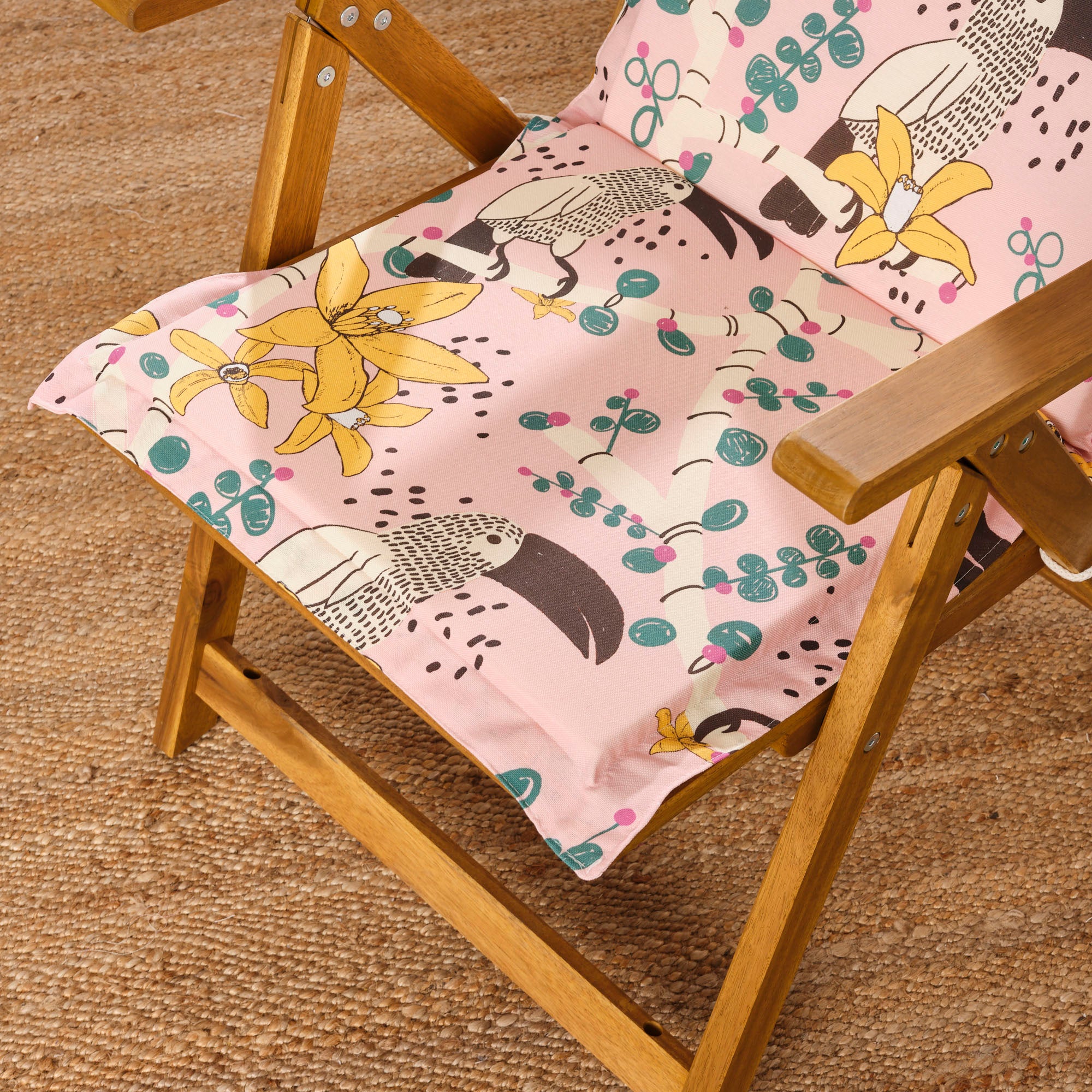Cojín para silla de jardín 0120-409 48x100x5 cm