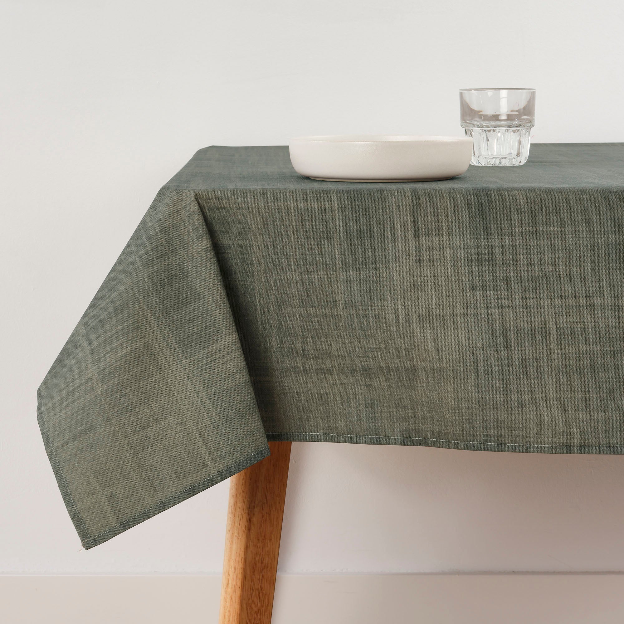 Mantel de tela Taupe