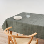 Mantel de tela Taupe