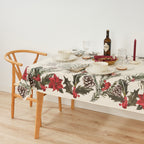 Mantel antimanchas Christmas Flowers 2
