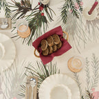 Mantel antimanchas Christmas Flowers 2