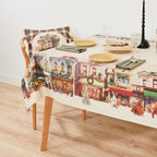 Mantel de tela Christmas City