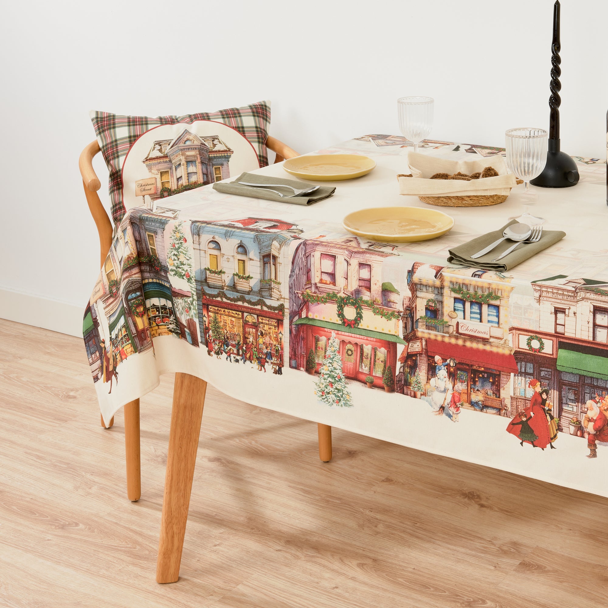 Mantel de tela Christmas City