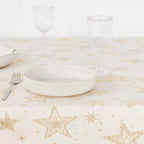 Mantel jacquard 31114A Natural Oro Lurex