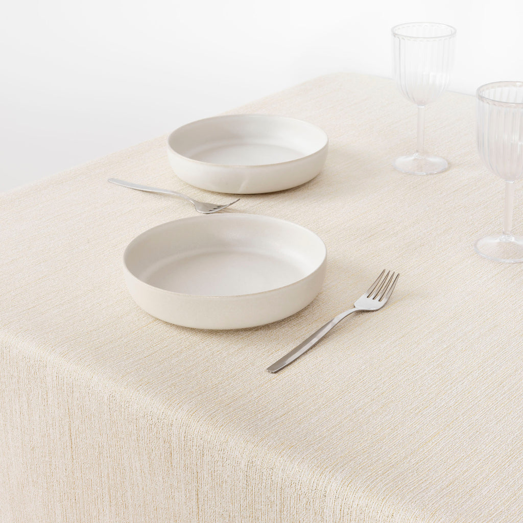 Mantel jacquard R17948 Natural Oro Lurex