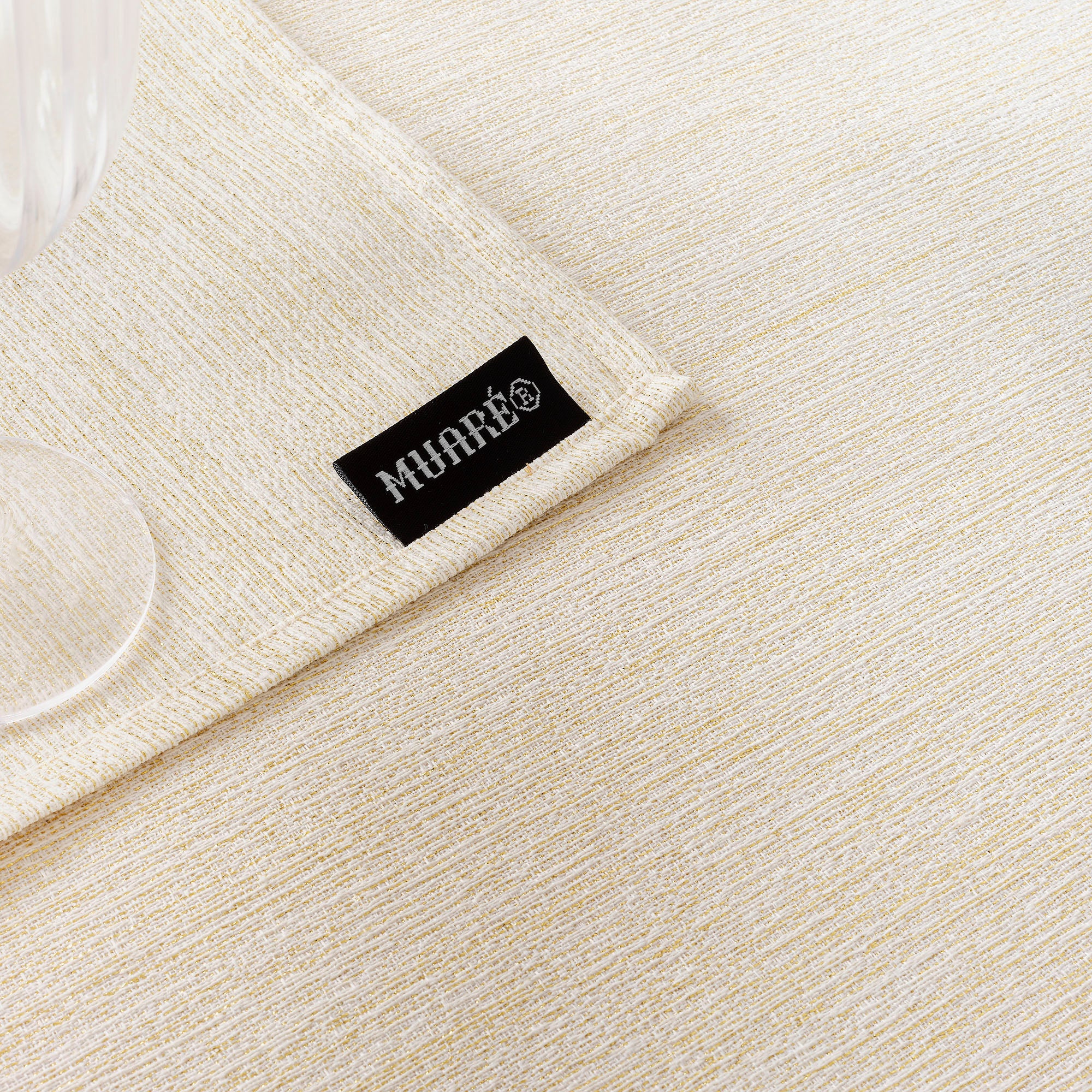 Mantel jacquard R17948 Natural Oro Lurex