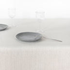 Mantel jacquard R17948 Natural Plata Lurex
