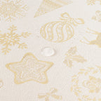 Mantel jacquard R22119 Natural Oro Lurex