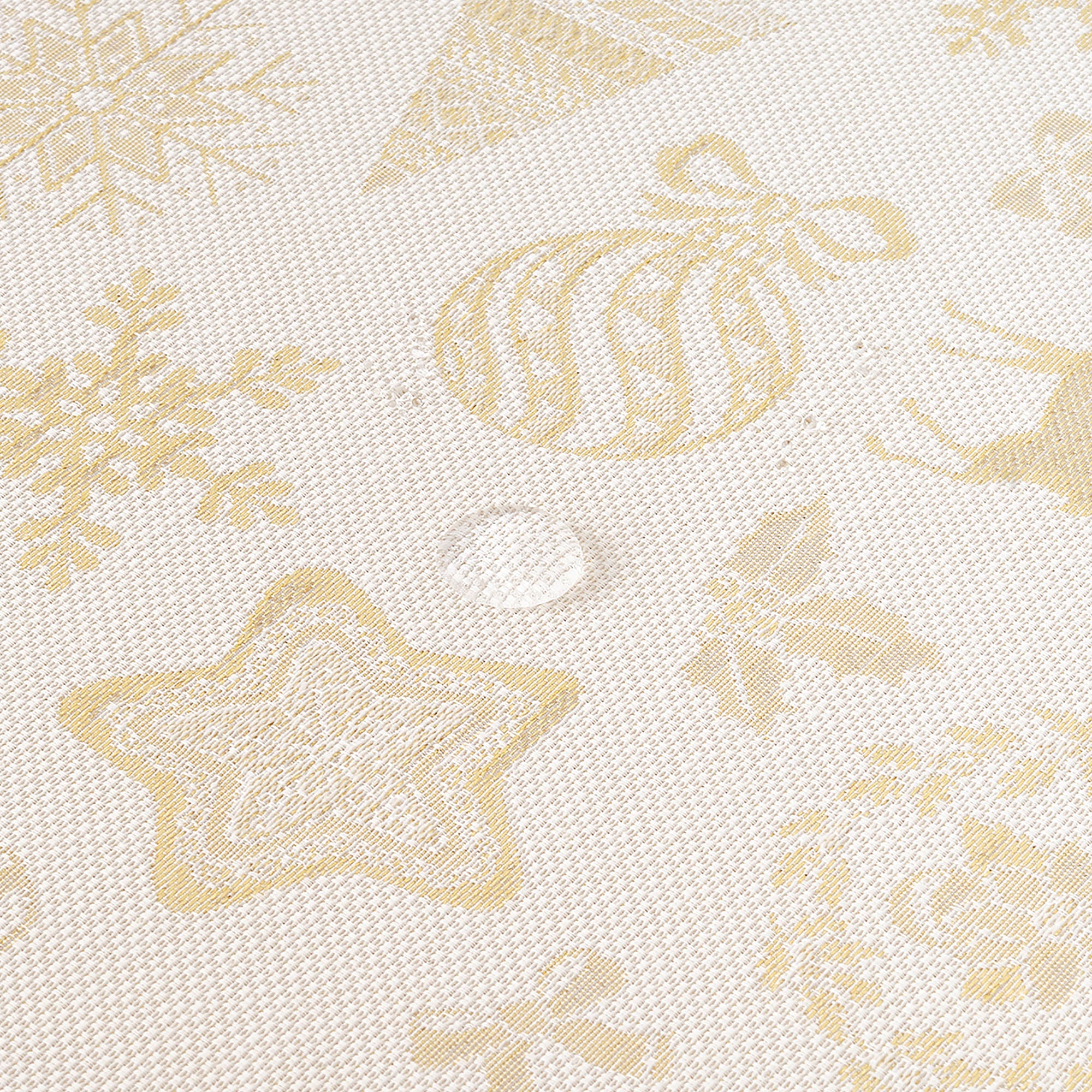 Mantel jacquard R22119 Natural Oro Lurex