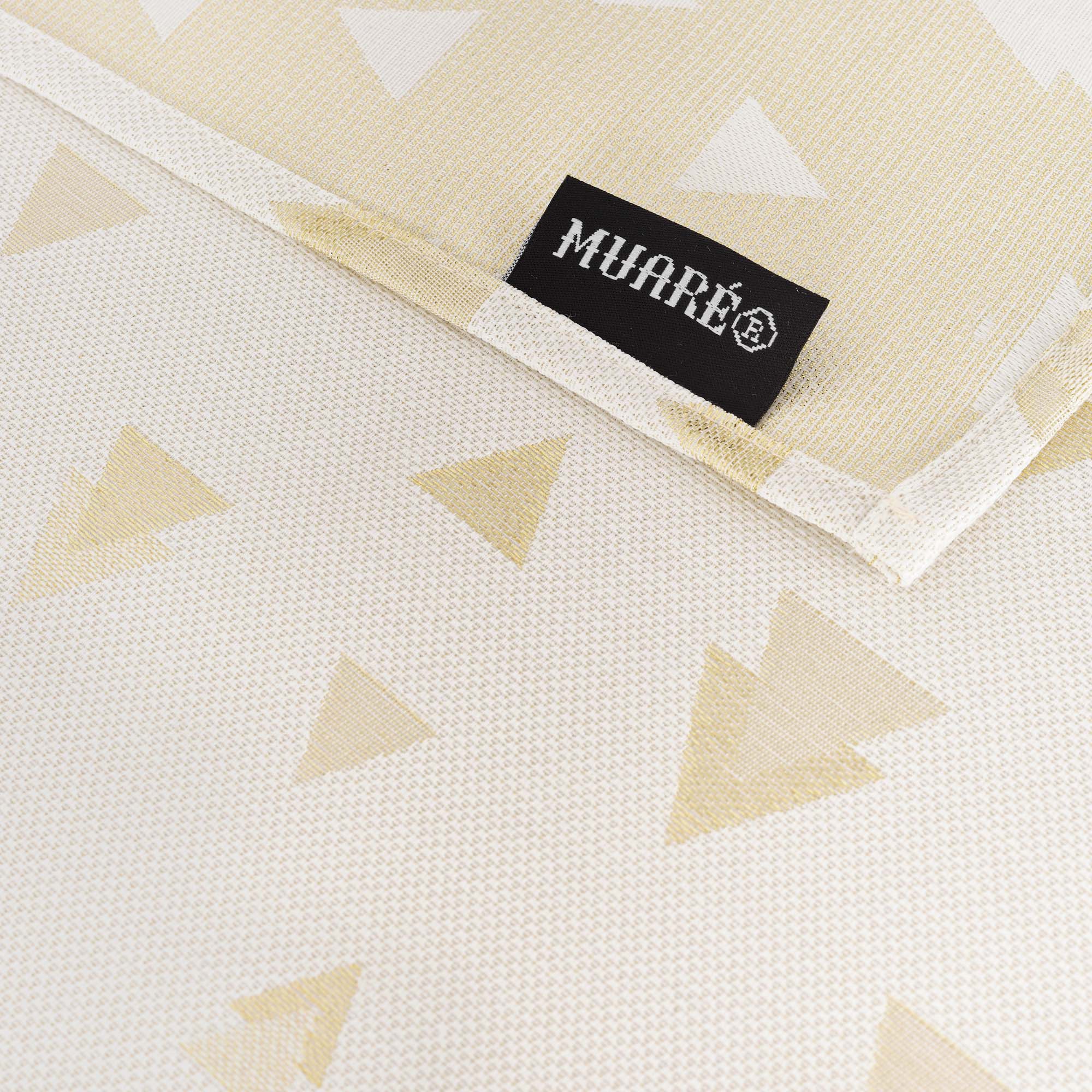 Mantel jacquard R22120 Natural Oro Lurex