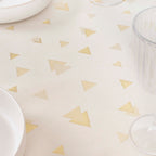 Mantel jacquard R22120 Natural Oro Lurex