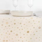 Mantel jacquard R22123 Natural Oro Lurex