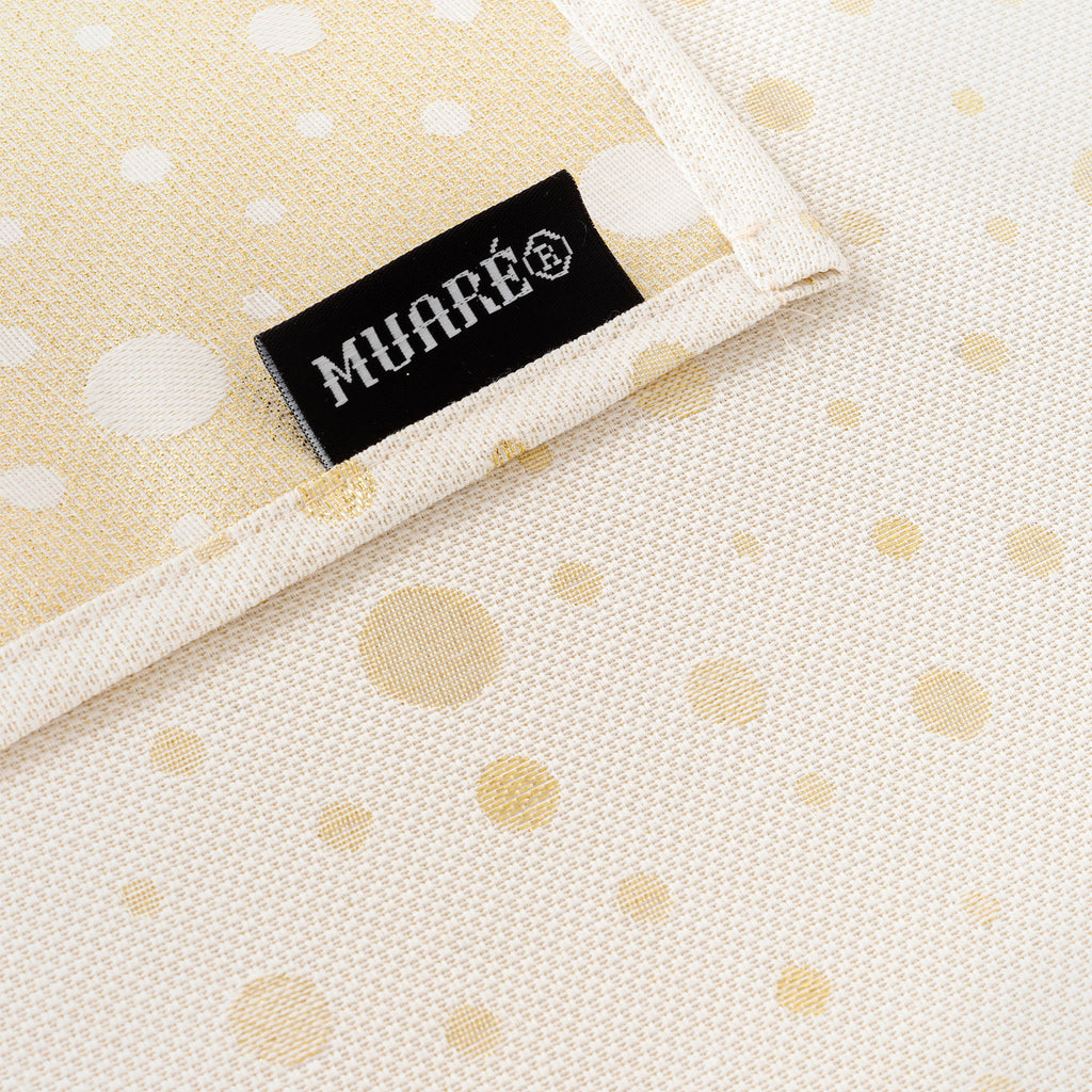Mantel jacquard R22123 Natural Oro Lurex