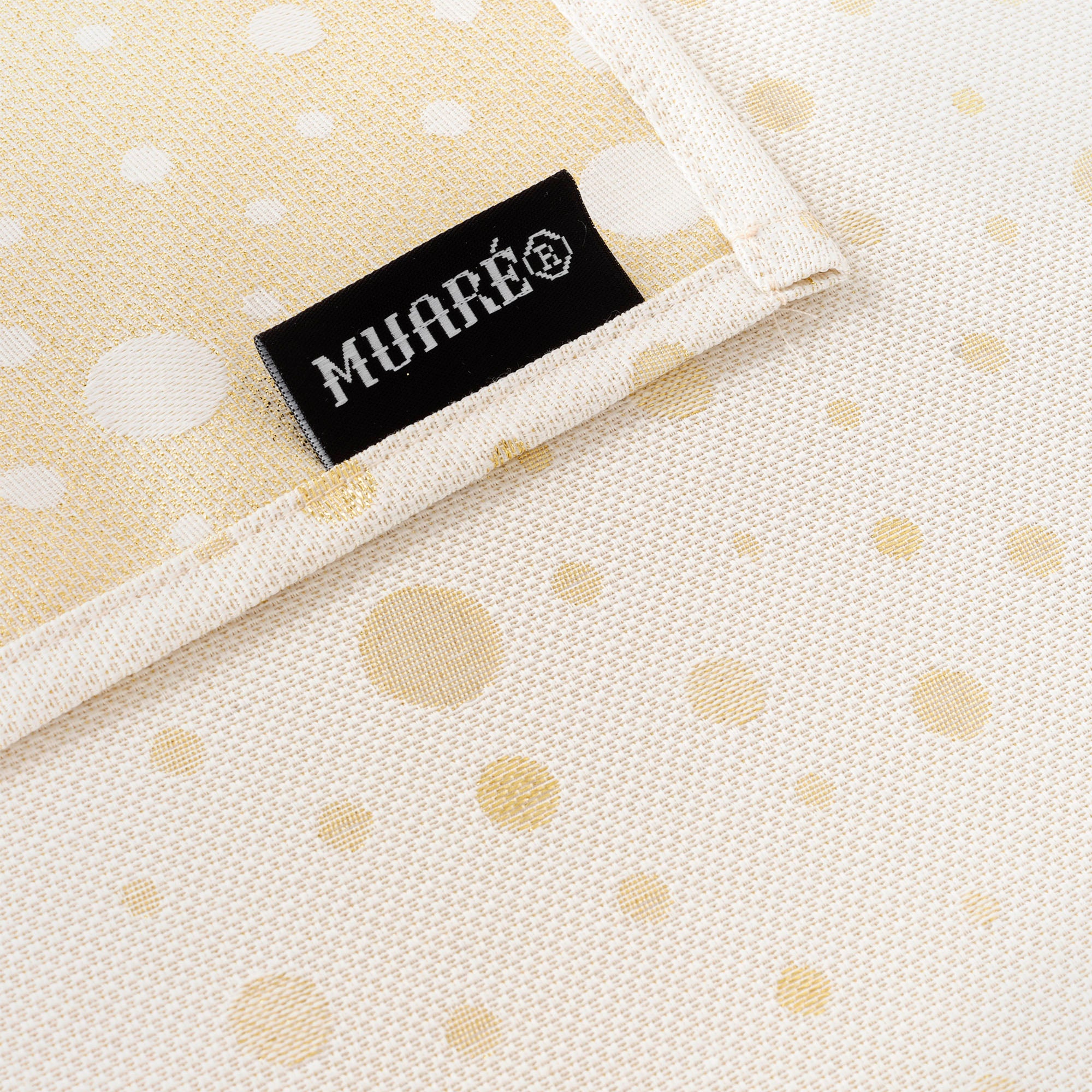 Mantel jacquard R22123 Natural Oro Lurex