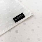 Mantel jacquard R22123 Natural Plata Lurex