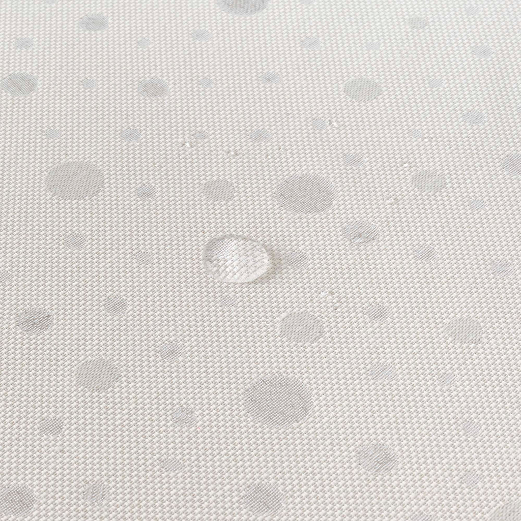 Mantel jacquard R22123 Natural Plata Lurex