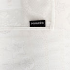 Mantel jacquard R22120 Natural Plata Lurex
