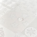Mantel jacquard R22120 Natural Plata Lurex